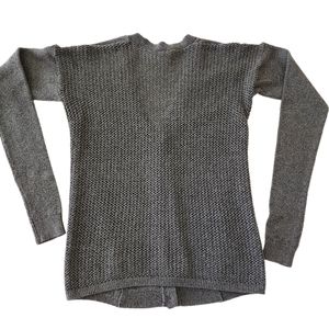 Hollister Grey Knit Sweater Size Small